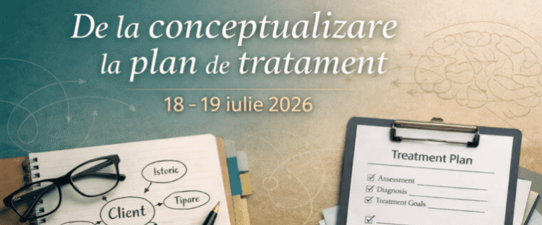 De la conceptualizare la plan de tratament, online