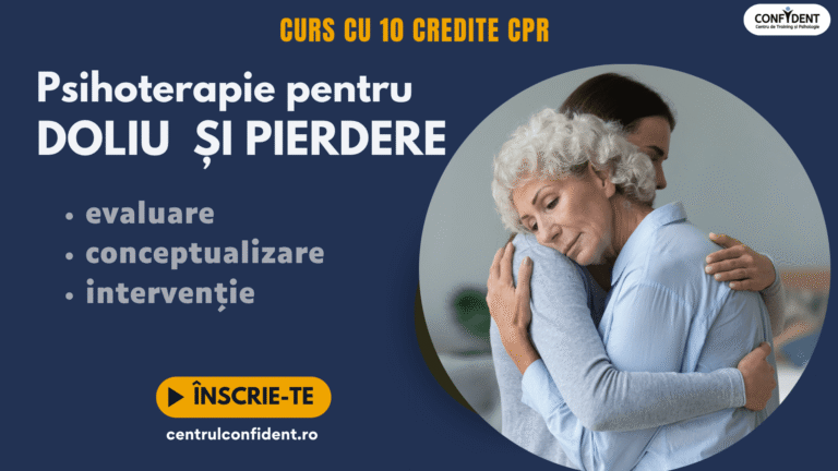 Curs cu 10 credite CPR – Psihoterapie pentru Doliu și Pierdere
