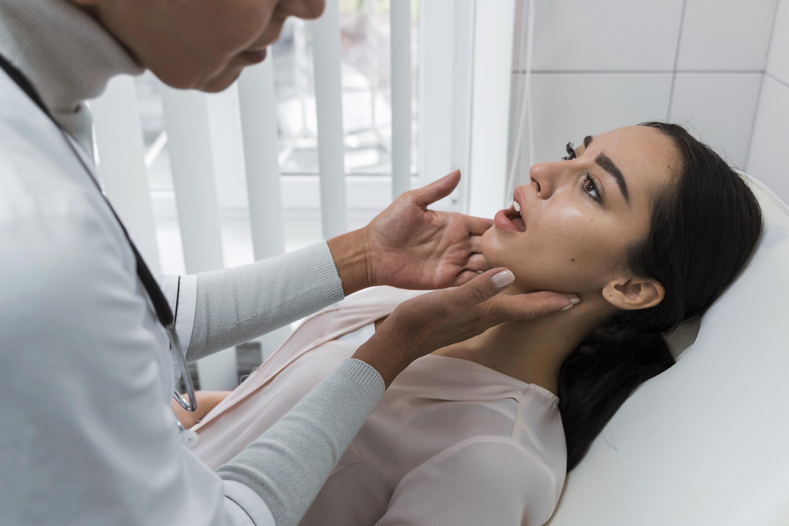 Doctor Checking Patient S Mouth Scaled