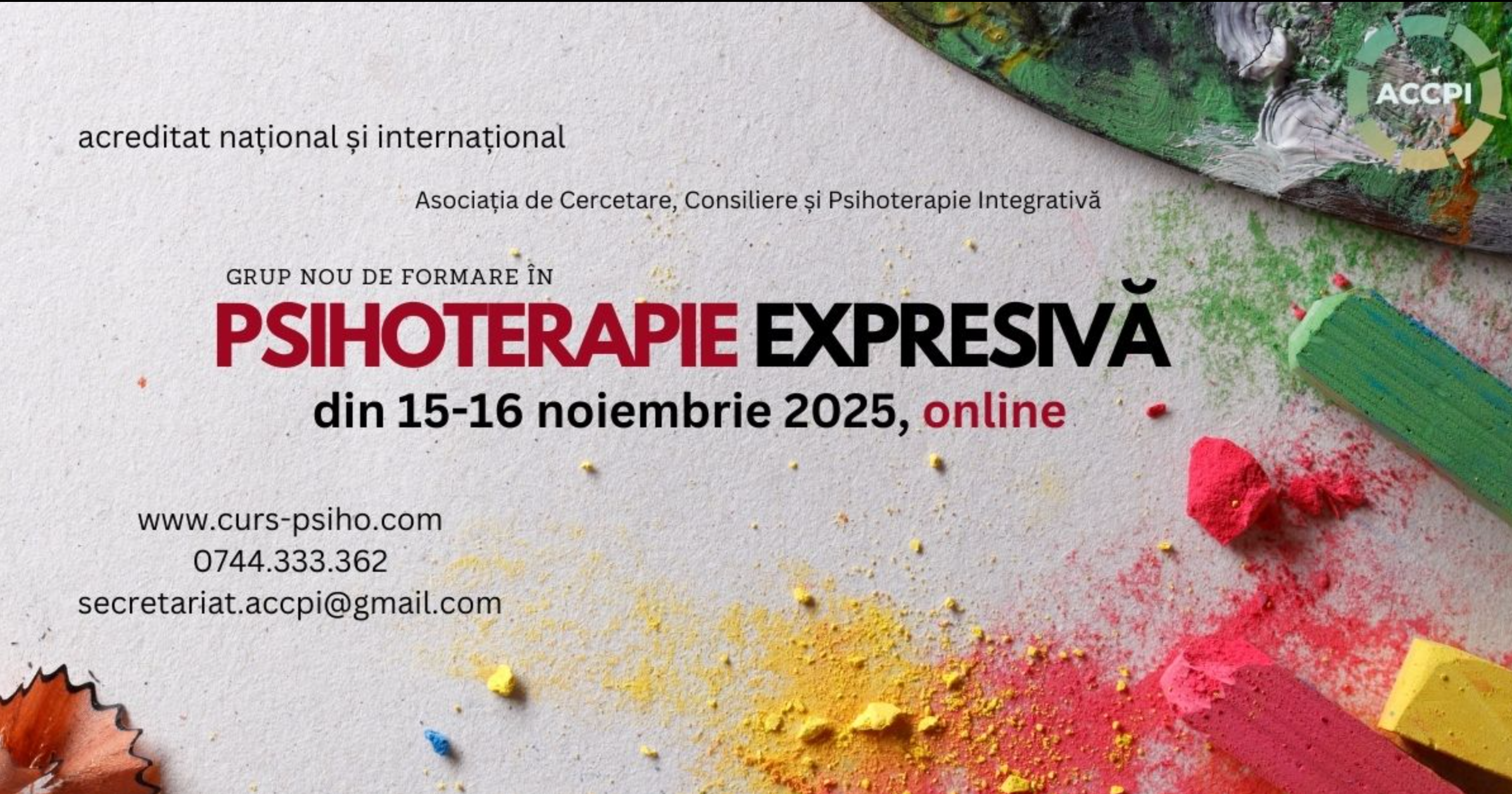 Formare in psihoterapie expresiva online