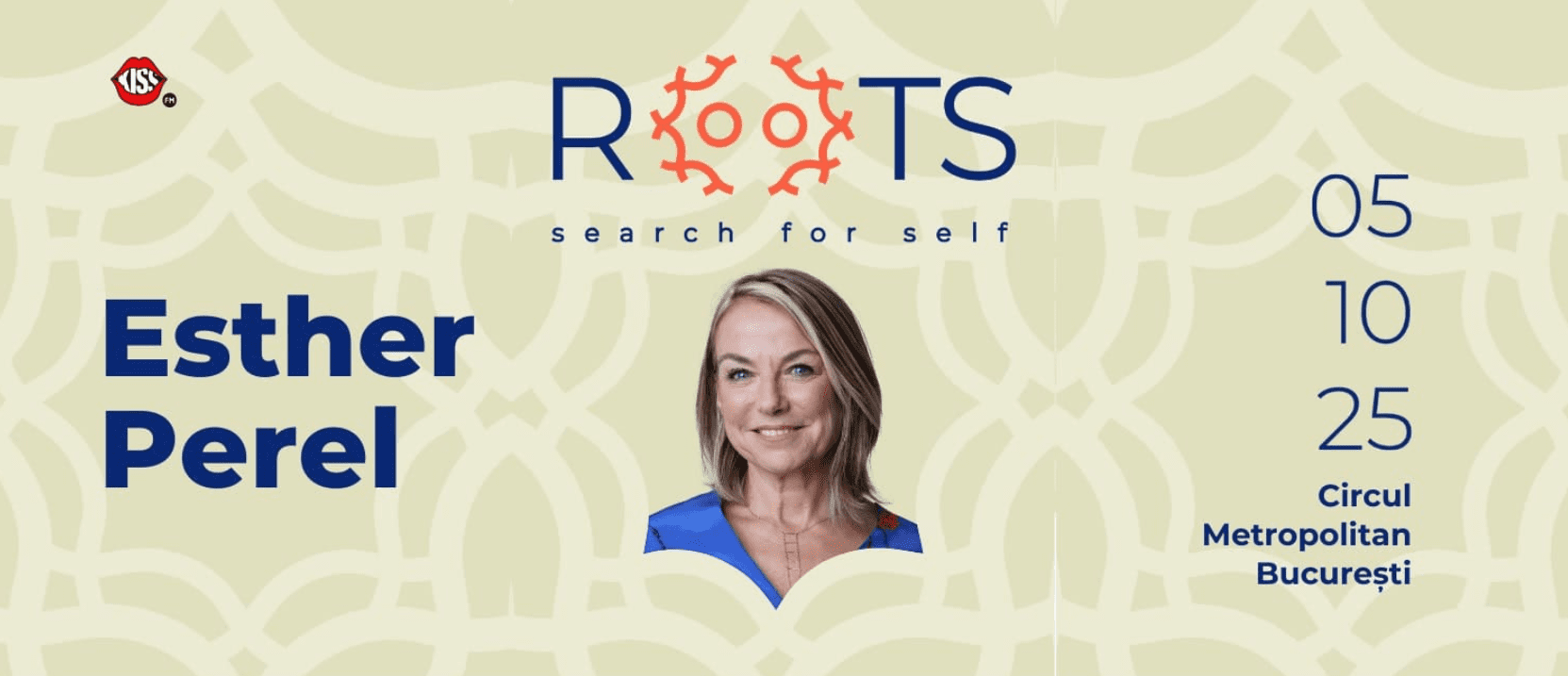 Esther Perel, la prima ediție a conferinței ROOTS – „Search for Self“