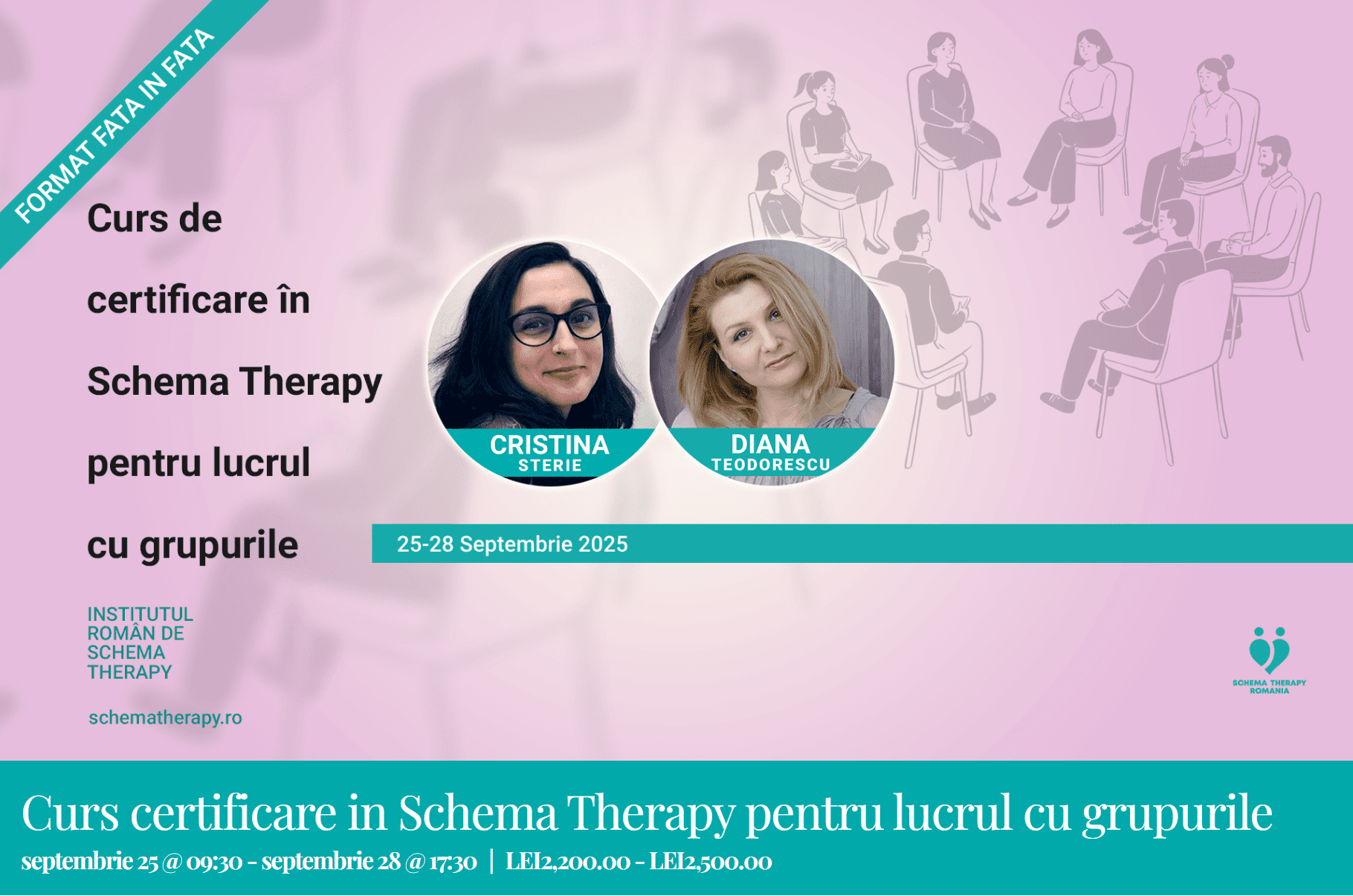 Curs certificare in Schema Therapy pentru lucrul cu grupurile