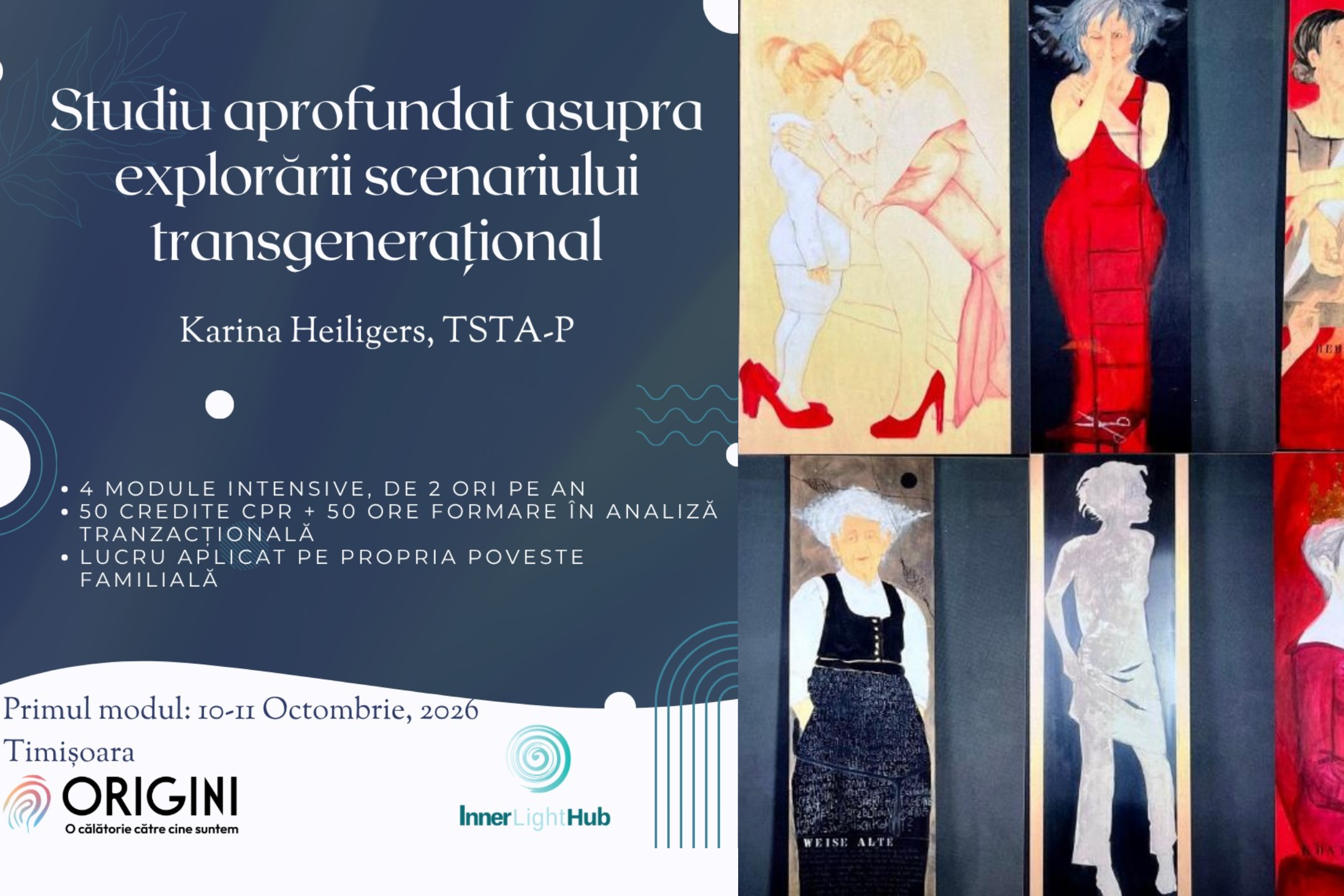 Studiu aprofundat asupra scenariului transgenerațional (50 credite CPR)