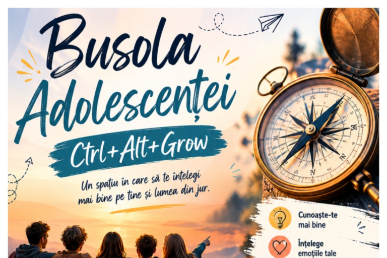 Busola adolescenței – grup restrâns pentru adolescenți
